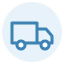 Delivery truck icon - fast US shipping
