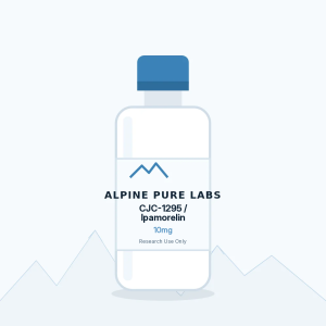 CJC-1295 / Ipamorelin research peptide vial – Alpine Pure Labs