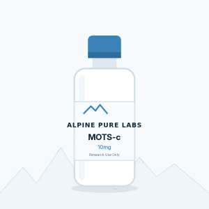 MOTS-c research peptide vial – Alpine Pure Labs
