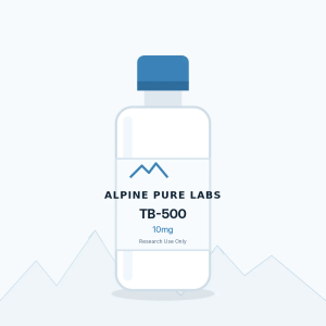 TB-500 research peptide vial – Alpine Pure Labs